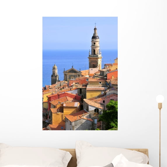 Basilica St Michael Archangel Wall Mural by Wallmonkeys Peel and Stick Graphic (36 in H x 24 in W) WM314248