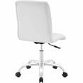 thumbnail image 4 of Modway Prim Armless Midback Leatherette Office Chair, 4 of 5