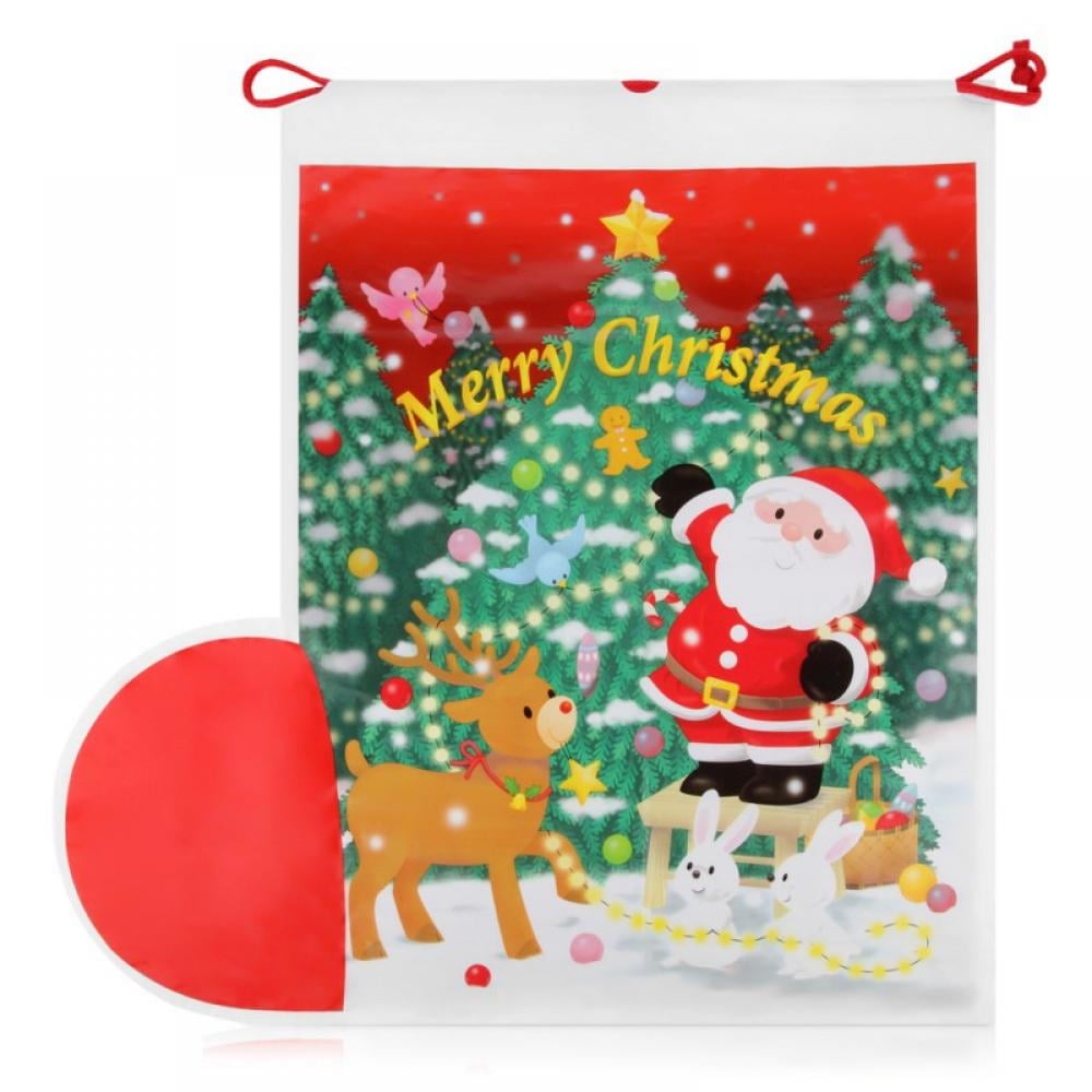 Final Clear Out Christmas Drawstring Gift Bags Assorted Christmas Gift