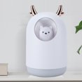 thumbnail image 4 of Cute Humidifier, USB Mini Air Spray Pet Humidifier Home Bedroom Mute  For Home For Office White, 4 of 8
