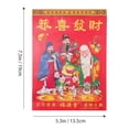 thumbnail image 2 of 2Pcs 2022 New Year Calendars Chinese Style Calendars Shredded Wall Calendars, 2 of 8