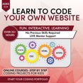 thumbnail image 1 of Coding for Kids - Learn to Code Your Own Website in HTML/CSS Course Age 11+ [Digital Download], 1 of 5