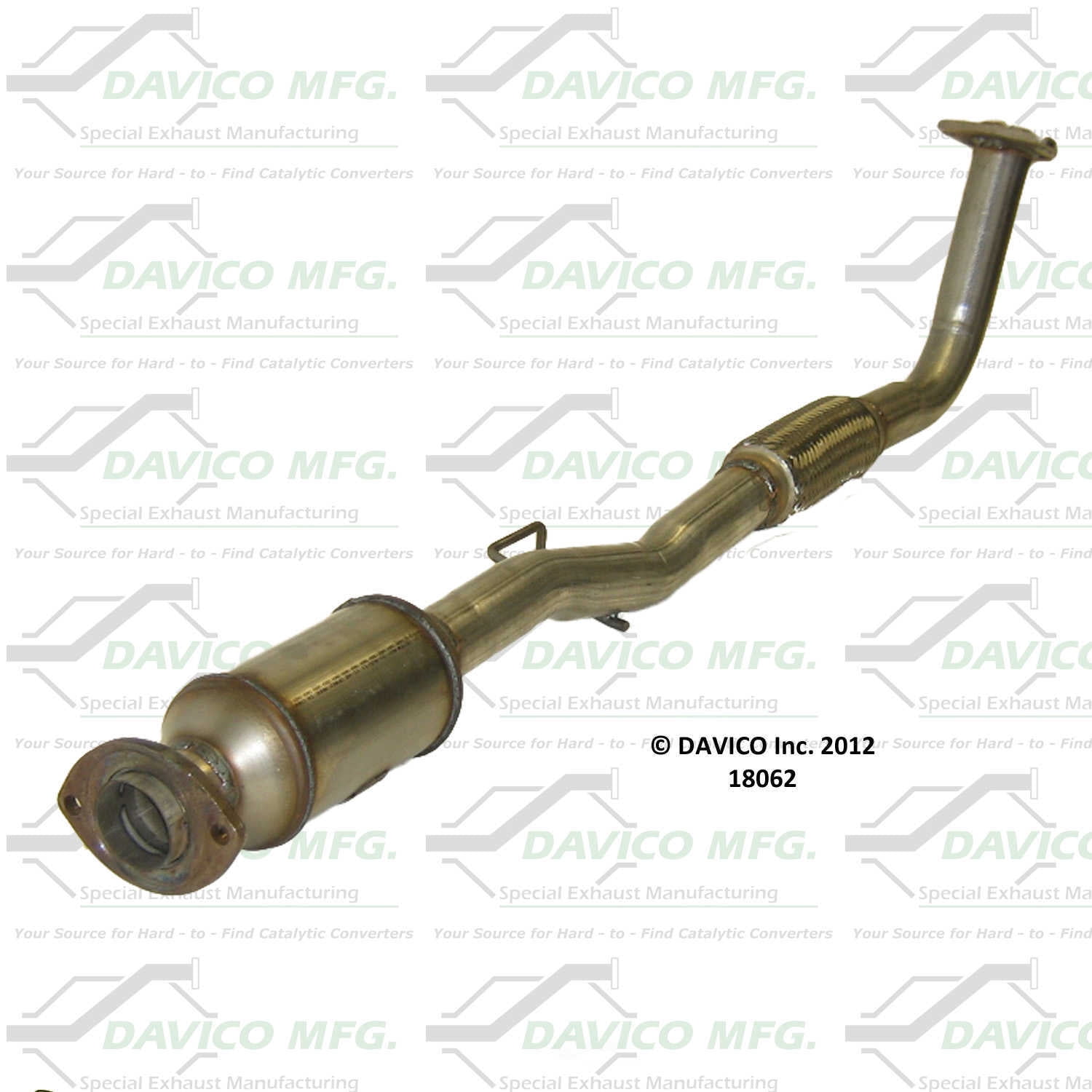 Davico Mfg Catalytic Converter P/N:18062 Fits select: 1997-2001 TOYOTA CAMRY, 1999-2001 TOYOTA CAMRY SOLARA