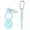Green, variant on CEORPER Water Bottles Holder Towel Hook Clip Backpacks Hangers Hiking Cycling Tool