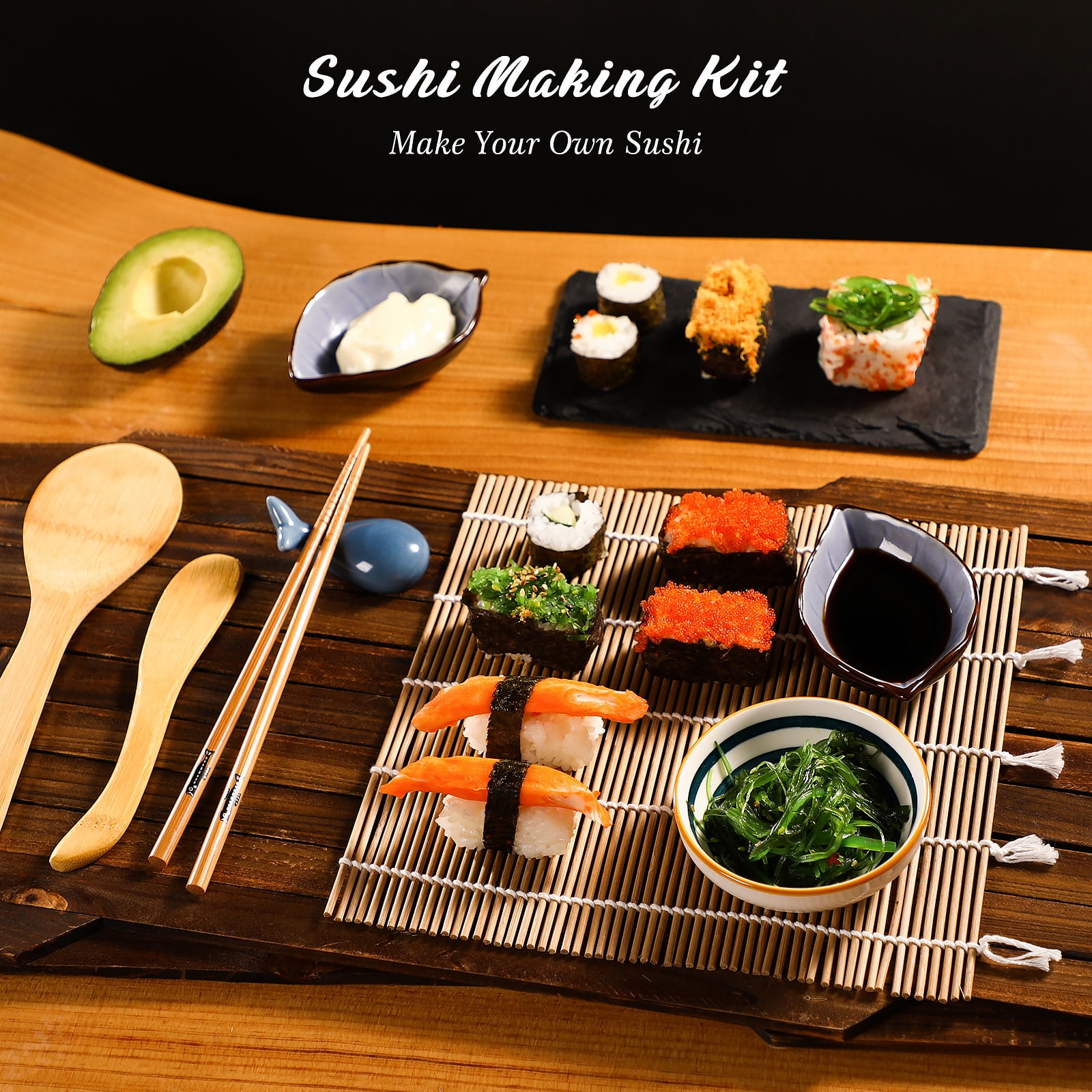 MEIDONG SUSHI MAKING KIT-DELUXE EDITION-SEALED AND NEVER  USED-COMPLETE,INSTRUCTI