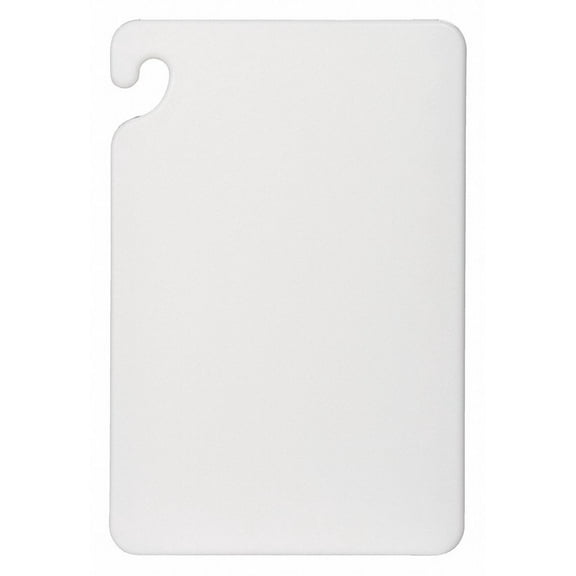 San Jamar Cutting Board,20 x 15 x 1-2 In,White CB152012WH CB152012WH ZO-G4011971