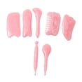 thumbnail image 3 of Herramientas de Gua Sha Baoblaze Raspador de Resina de Masaje Rosado, 3 of 8