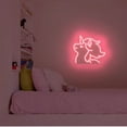 thumbnail image 3 of UPONRAY Unicorn Neon Signs, 14.2"*12.3" Dimmable & USB-Powered LED Neon Light, Stylish Wall Decor for Bedroom, Party, Game Room, Baby Room, Bar, 3 of 11