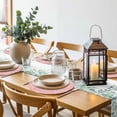 thumbnail image 6 of Spring Flowers Round 15 Inch Placemats Set of 8, Country Retro Floral Botanical Pink HeatResistant Non Slip Place Mats for Dining Table, Wipeable Braided Kitchen Table Mats for Housewarming, 6 of 9