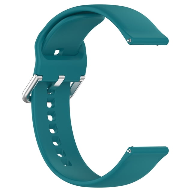 Correa de reloj de silicona deportiva de color sólido a prueba de sudor con ajuste cómodo y amplia compatibilidad