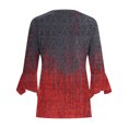 thumbnail image 5 of Cardigans pour Femmes Mode Femme T-Shirt à Manches 3/4 Cardigan Ouvert Blouse Imprimée Manteau Hauts Cardigan Mignon en Liquidation, 5 of 5
