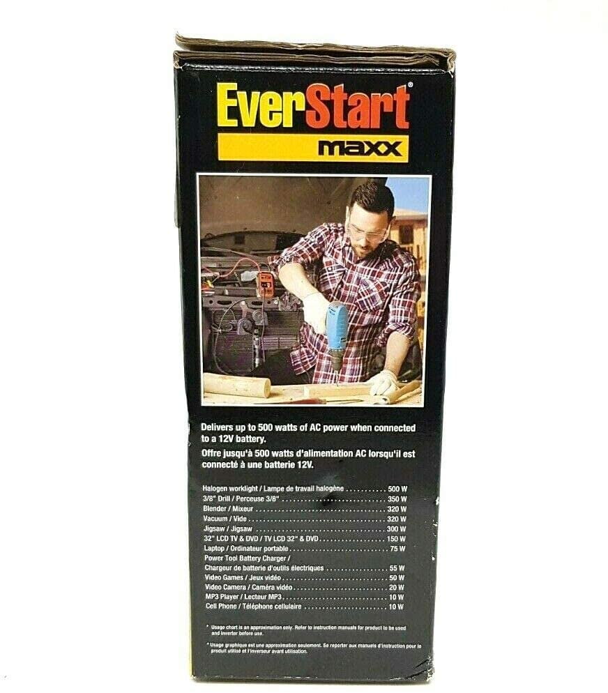 EverStart maxx PI500E 500 Watt Power Inverter New™ Walmart Canada