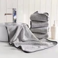 thumbnail image 3 of Soft Towel Absorbent Couples Bathroom Bath Towels Striped Quick Drying 70cmX140cm Antibacterial Thick Toalha Shower Cozy Beach, 3 of 6