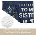 thumbnail image 5 of Amhlg Sister Gifts Blanket, Sister Birthday Gifts, Sisters Gift from Sis, Gift for Sisters on Mothers Day, Christmas, to My Sis Soft Throw Blanket, 60" x 50", 5 of 6