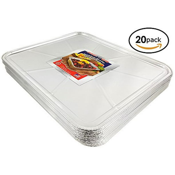 Pactogo Disposable Aluminum Foil Oven Liner 18.5 " x 15.5" (Set of 20