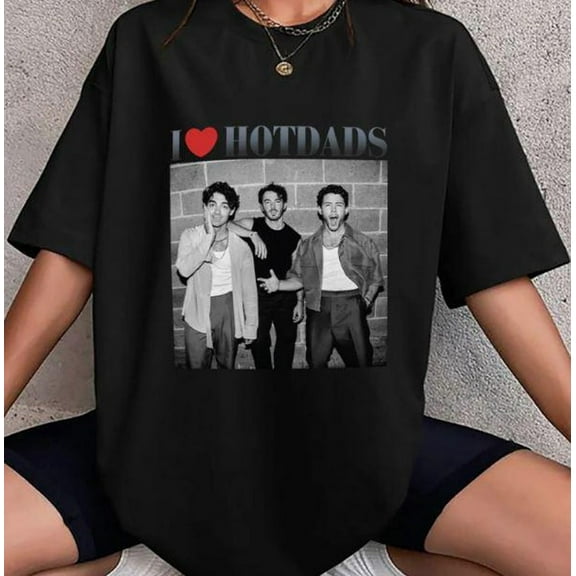 I Love Hot Dads Shirt, In My Jonas Brothers Shirt, Jonas Bros 20th Annivesary Tour 2025, Jonas Brothers Jonas 20 2025 Shirt