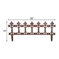 thumbnail image 2 of Esschert Design USA PS21 Cast Iron Garden Fence, 2 of 7