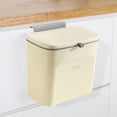 thumbnail image 1 of Cubo de basura de 7/9L montado en la pared con tapa deslizante Cubo de basura de cocina Cubo de basura de cocina, 1 of 5