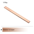thumbnail image 3 of 1Pcs 8" x 4/5" Copper Flat Bar,1/5" Thickness for Grounding Systems Architectural Projects, 3 of 5