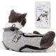 thumbnail image 3 of Traje de recuperación para gatos, heridas abdominales, enfermedades de la piel, collar elec Eccomum Gris,X-pequeño, 3 of 7
