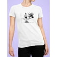 thumbnail image 2 of Human Tracks. T-Shirt Women -Wilfred Hildonen Designs, Female XX-Large, 2 of 4
