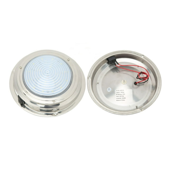 6.5in Boat LED Courtesy Light 12VDC 18 LED Lamp Beads 316 Stainless Steel