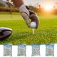 thumbnail image 1 of Camisetas de golf Juego de madera Paquete de 100 tamaños múltiples 42 mm 54 mm 70 mm 83 mm Respetuosos con el medio ambiente Soportes de bolas de golf de bambú sostenibles que mejoran el rendimiento, 1 of 7