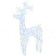 thumbnail image 2 of vidaXL Reindeer Christmas Decoration 90 LEDs 23.6"x6.3"x39.4" Acrylic, 2 of 9