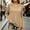 Khaki, variant on Zorckvet Womens Tops Long Sleeve Shirts Casual Tunic Top Basic T Shirts Tees