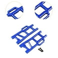 thumbnail image 6 of Kokiya 1:10 Scale RC Car Upgrades Part Upgraded Front Lower Arm Premium High Strength Aluminum Alloy for 104016 104018 104009 RC Car Blue, 6 of 9