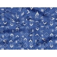 thumbnail image 5 of oneOone Rayon Blue Fabric Geometric Fabric For Sewing Printed Craft Fabric By The Yard 56 Inch Wide, 5 of 5