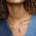 thumbnail image 4 of COLLAR PLATA ESTERLINA 925 DRAGON CON CIRCONIA ROJA 54565, 4 of 4