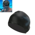 thumbnail image 4 of Bathing , Large Space Anti Slip Swimming Head Cover With Ear Protection For Water Sports  Printing, 4 of 8