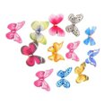 thumbnail image 3 of 12 Uds. Exquisitas pinzas para el cabello con forma de mariposas, horquillas de gasa de doble capa, accesorios para el cabello, 3 of 8