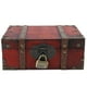 thumbnail image 2 of Cajas de joyería Almacenamiento de joyas Caja de almacenamiento de madera vintage Cofre de joyería decorativa con cerradura Decoración del hogar Baúl de almacenamiento ANGGREK Otros, 2 of 8