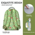thumbnail image 5 of Durable Mushroom Design Student Backpack, High Capacity Bookbag with Laptop Sleeve for College, Comfortable Straps, Great Gift for School and Travel, 5 of 6