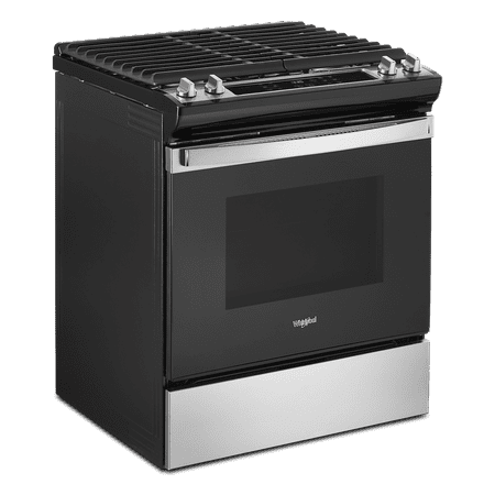 Whirlpool - 5.0 Cu. Ft. Gas Range with Frozen Bake™ Technology - Stainless steel
