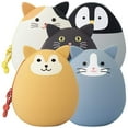 thumbnail image 5 of Lihit Lab Egg Pouch BIG Mikeneko A7783-7, 5 of 5