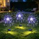 thumbnail image 3 of CaiYueKe Solar Powered Dandelion Lights Outdoor Waterproof LED Lawn Garden Stake Lights for Patio Pathway Yard Landscape Decorative Lighting Easy Install Solar Garden Lights - 1 Pack, 3 of 9