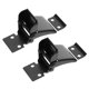 thumbnail image 2 of 2pcs Useful Stainless Steel Loaded Hasp Durable Storage Box Buckle (Black), 2 of 2