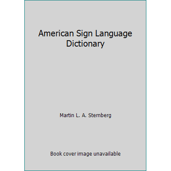 Pre-Owned American Sign Language Dictionary (Paperback) 0062720384 9780062720382