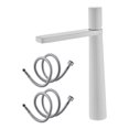 thumbnail image 2 of Grifo de baño de latón frío y caliente, grifo de agua con núcleo de cerámica, grifo mezclador para lavabo, manija única para cocina de Hotel RV largo, 2 of 8
