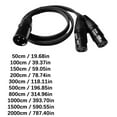 thumbnail image 5 of Professional 3Pin Male To Double 3Pin Female Sound Cable Transmission Microphone, 5 of 8