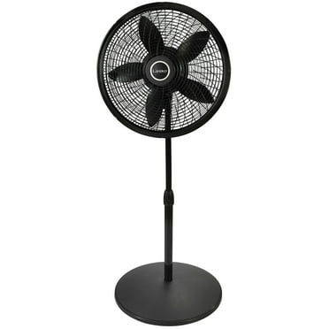 Lasko Cyclone 18” 3-Speed Oscillating Free Standing Electric Pedestal Fan, 1823
