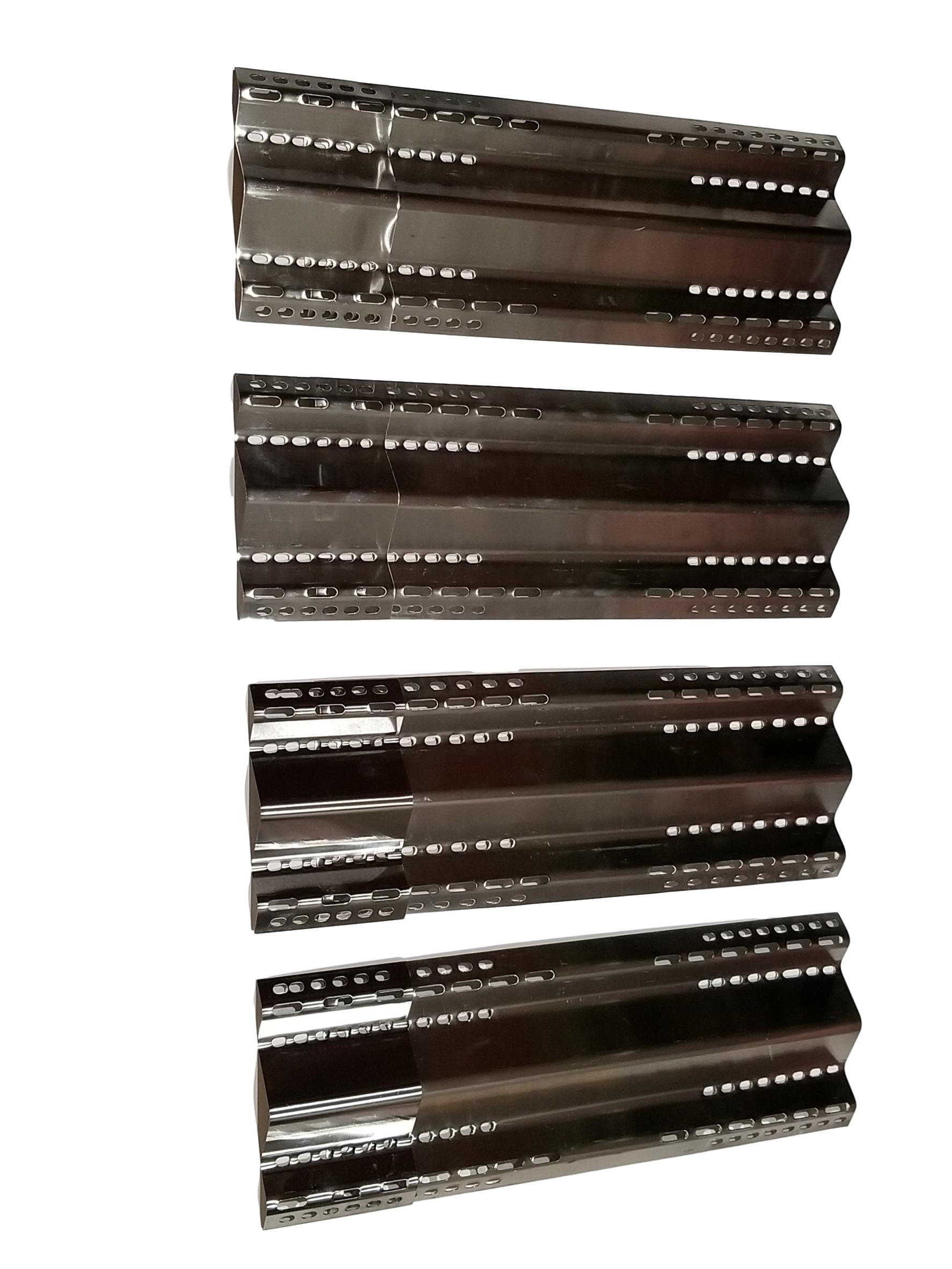 Details about   Heavy Duty BBQ Stainless Steel Gas Grill Heat Plate Shields Tent Burner Cover 