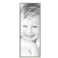 thumbnail image 2 of ArtToFrames 18" x 48" Silver Square with Beads Picture Frame, 18x48 inch Silver Wood Poster Frame (WOM-5286),  Pack, 2 of 8