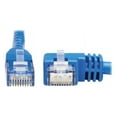 thumbnail image 2 of TRIPP LITE N204-015-BL-RA 15 ft. Cat 6 Blue Right-Angle Cat6 Gigabit Molded UTP Ethernet Cable (RJ45 Right-Angle M to RJ45 M), 2 of 5