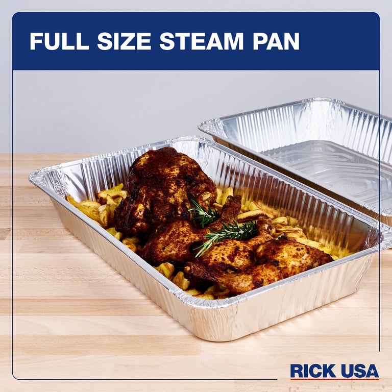 RICK : Full Size Steam Pan - 10 Pack - 19.5x11.6