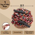 thumbnail image 4 of Tug of War Rope for All Ages, Field Day Games for Adults, Multicolor, 35 Ft, 4 of 8