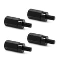 thumbnail image 3 of 4-Pack Aluminum Alloy Black Seat Risers with Gaskets - Compatible Replacement for Can Am X3, 3 of 6